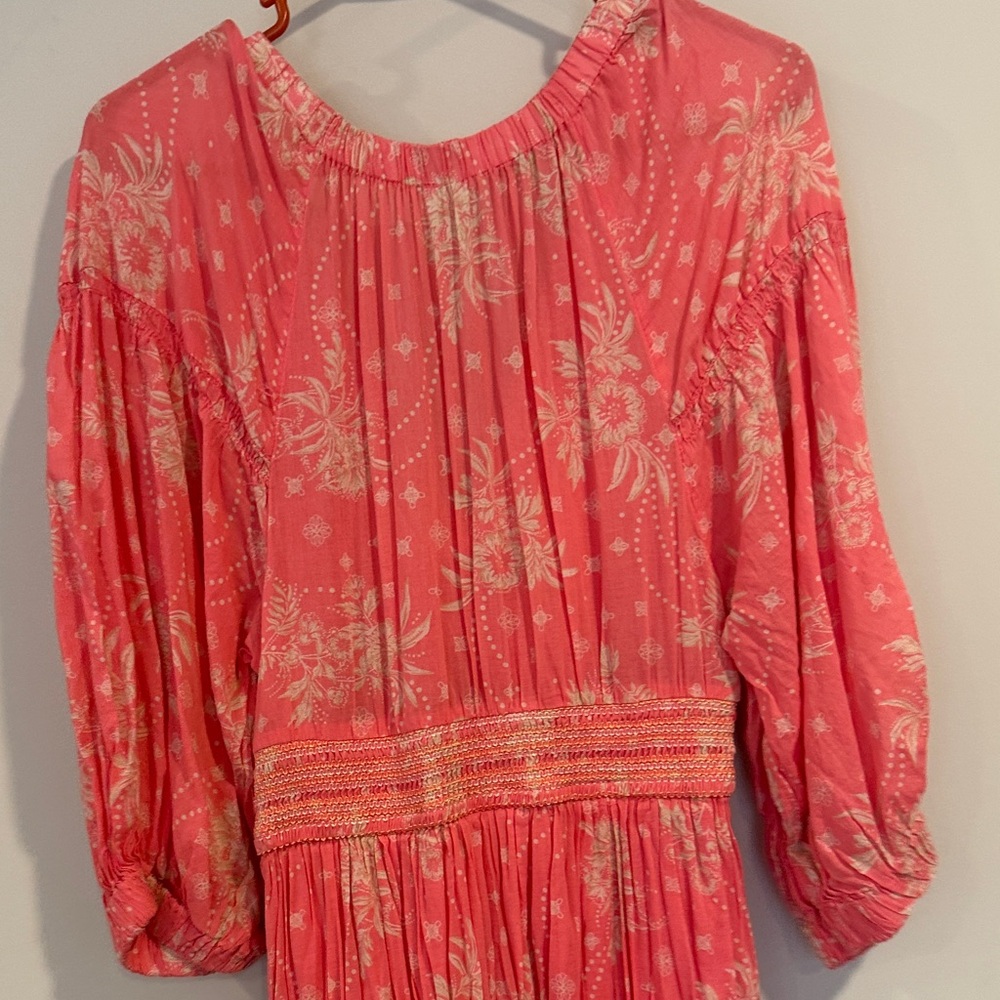 Free People Coral Maxi Floral Dress - Picture 5 of 5